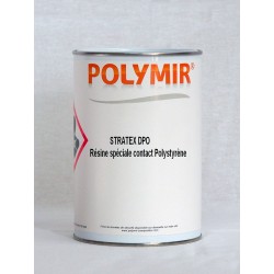 RESINE POLYESTER PREACCELEREE CONTACT POLYSTYRENE
