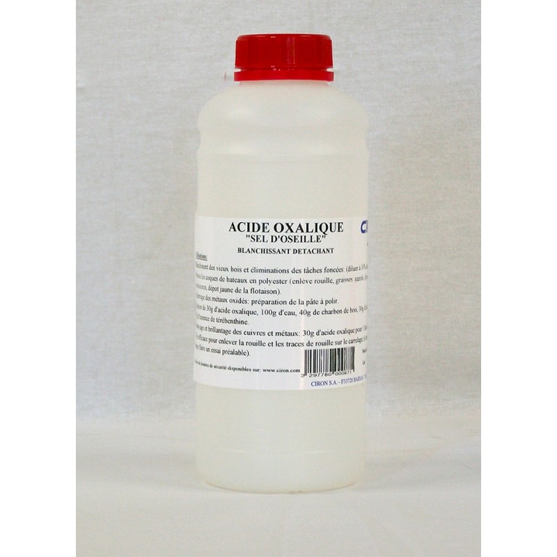 Acide oxalique 750g - Nautistock